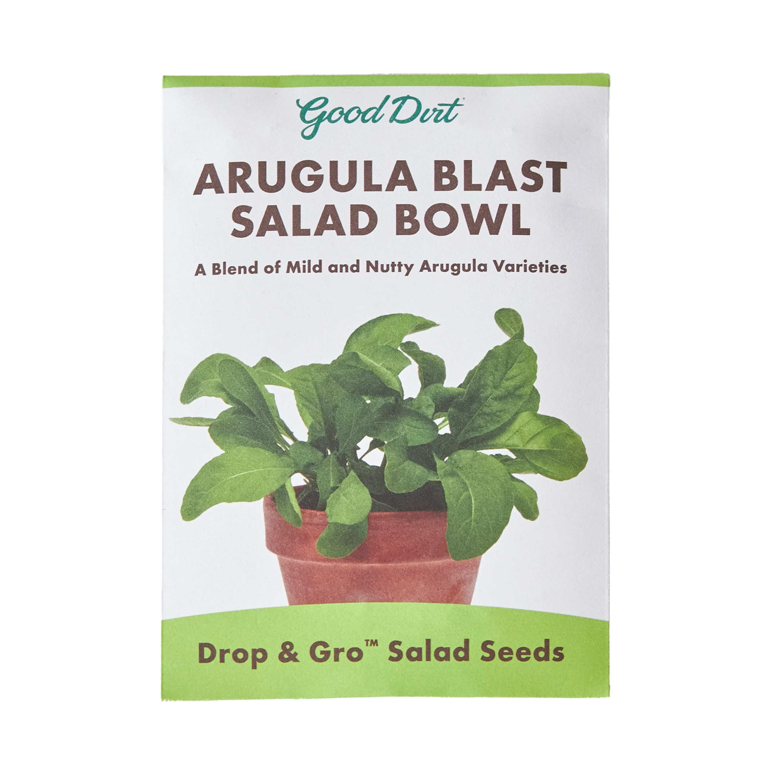 Good DirtDrop & Gro Arugula Seed Pods – Salad Greens Grow Kit