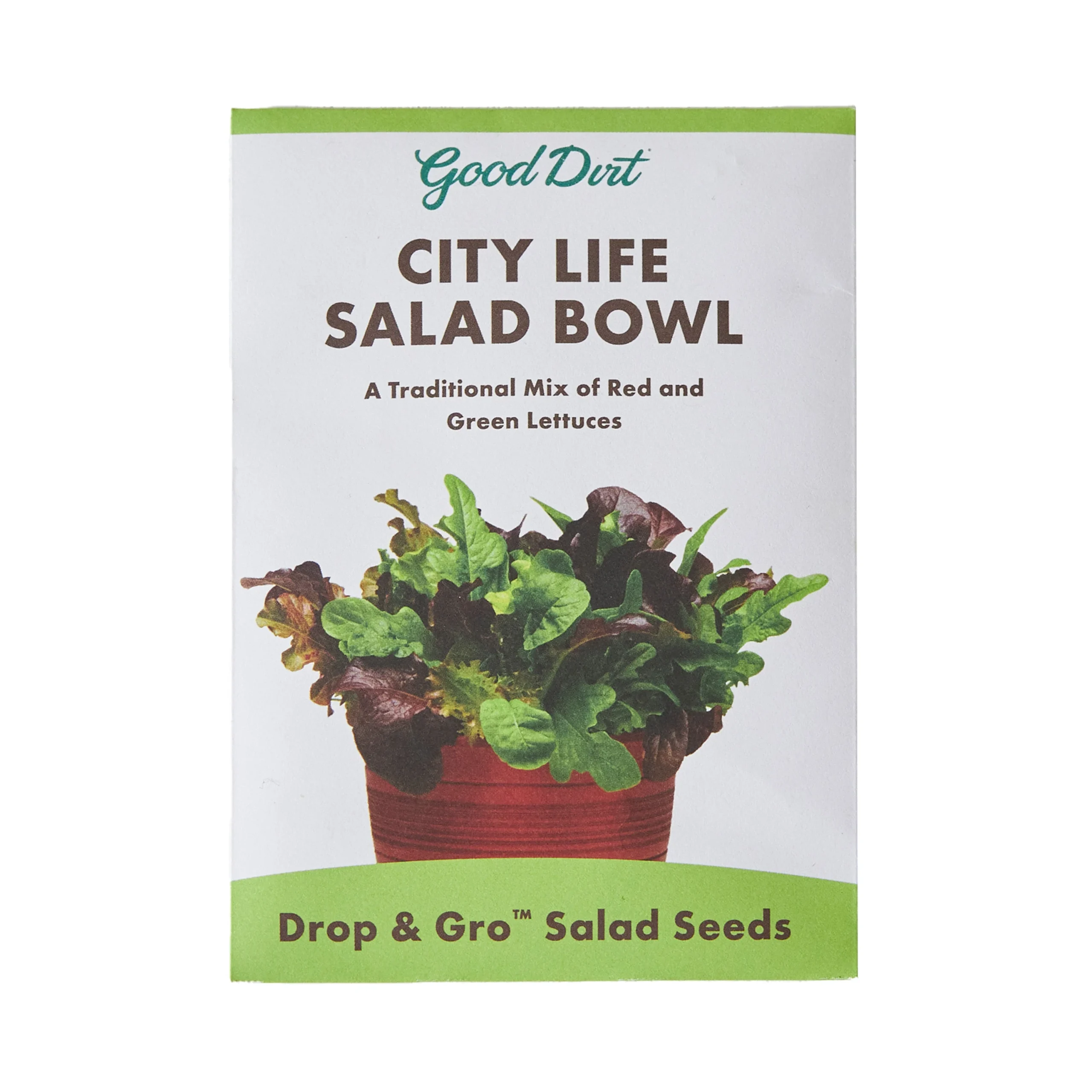 Good DirtDrop & Gro Lettuce Seed Pods – Salad Greens Grow Kit