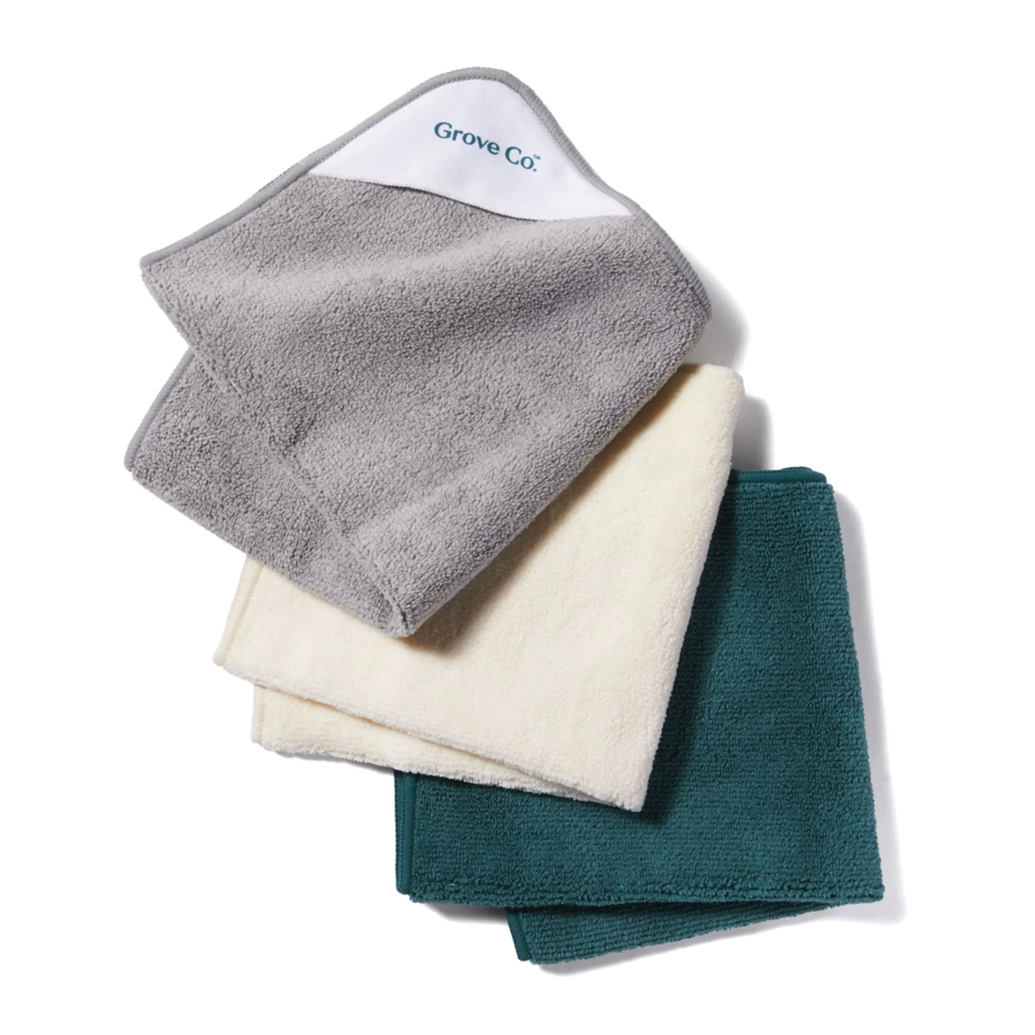 Grove Co.Microfiber Cleaning Cloths (Set of 3)