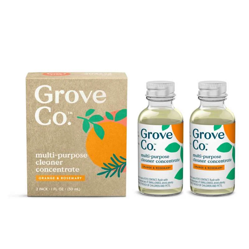 Grove Co.Multi-Purpose Cleaner Concentrate – Cuts Grease on Sealed Surfaces