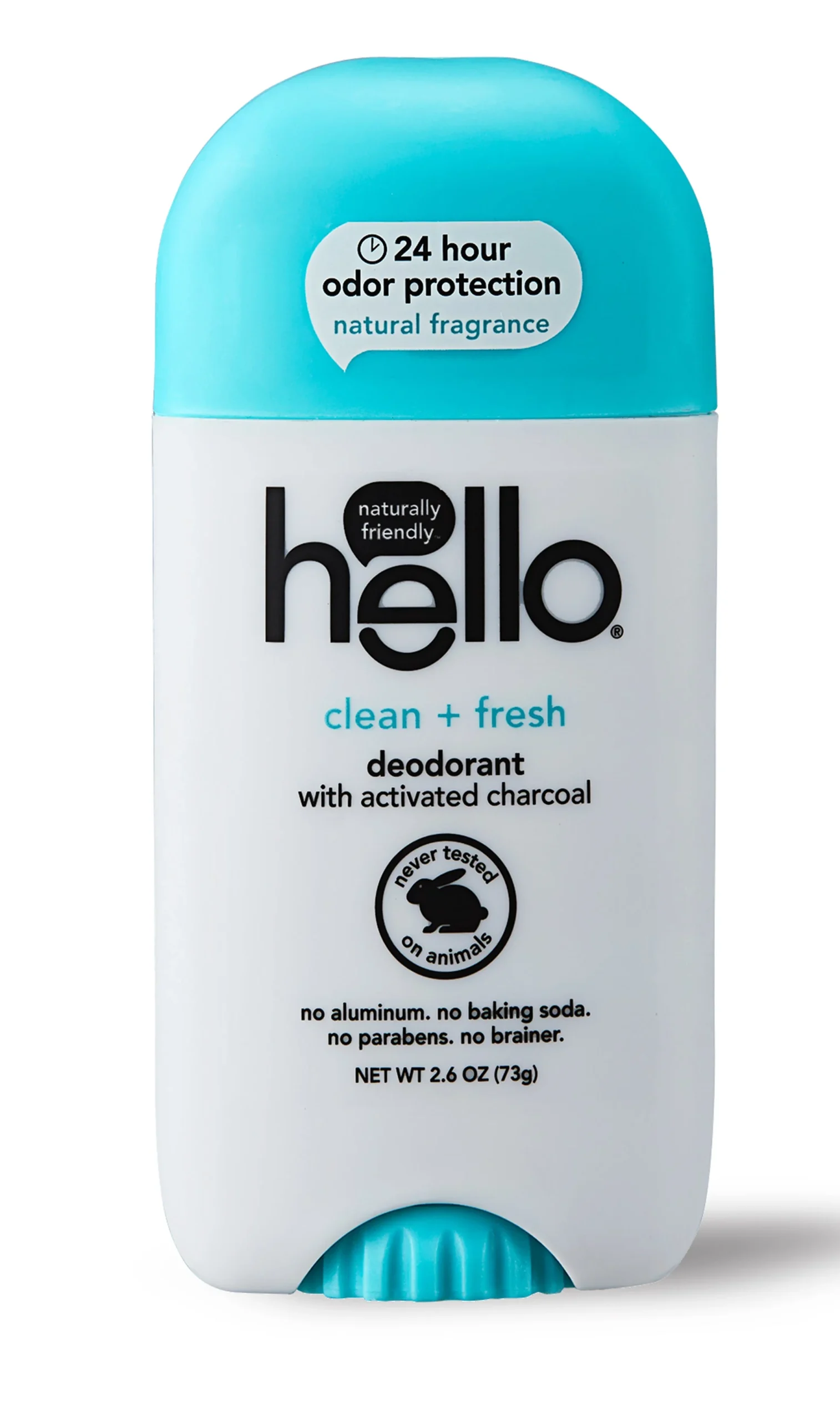 helloClean + Fresh Deodorant with Activated Charcoal