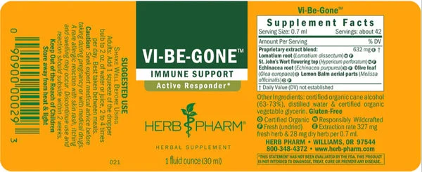 Herb Pharm, Vi-Be-Gone (formerly Virattack), 1 fl oz