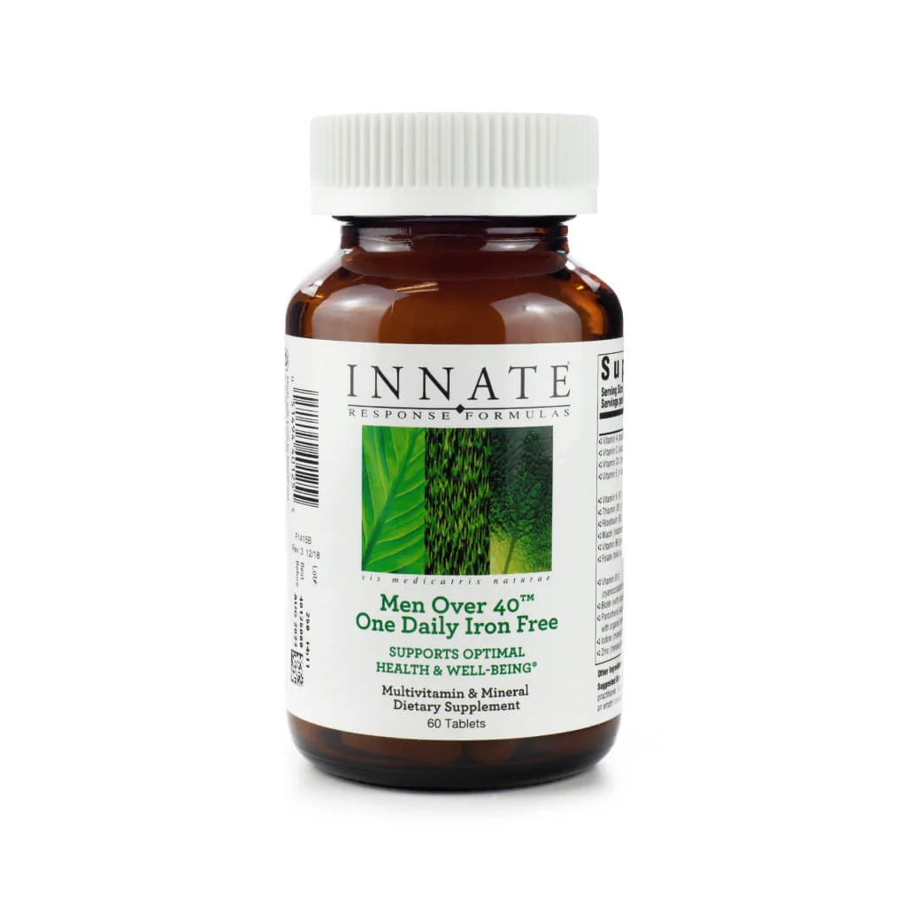 Innate Response Formulas Men Over 40 One Daily Iron Free Tablets