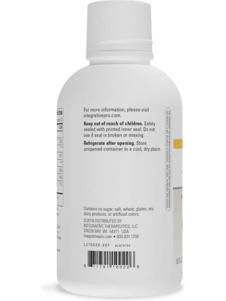 Integrative Therapeutics, Liquid Calcium Magnesium 2:1 Cal/Mag Ratio, Orange Vanilla Flavored, 16 fl oz