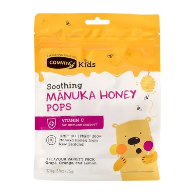 Kids Soothing Manuka Honey Pops