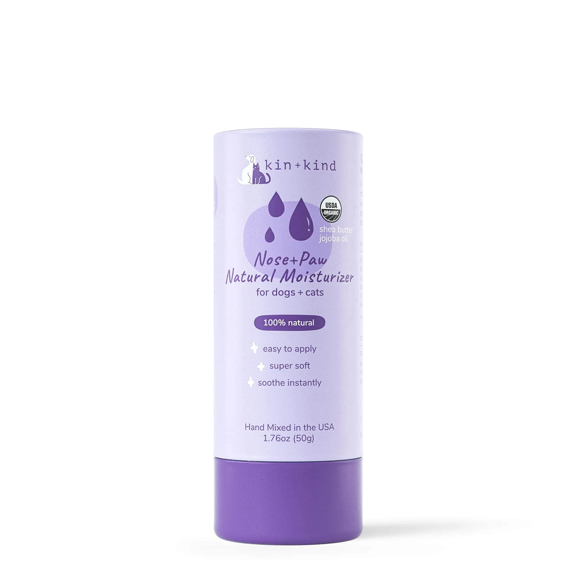 kin+kindOrganic Nose & Paw Moisturizer Stick for Dogs & Cats