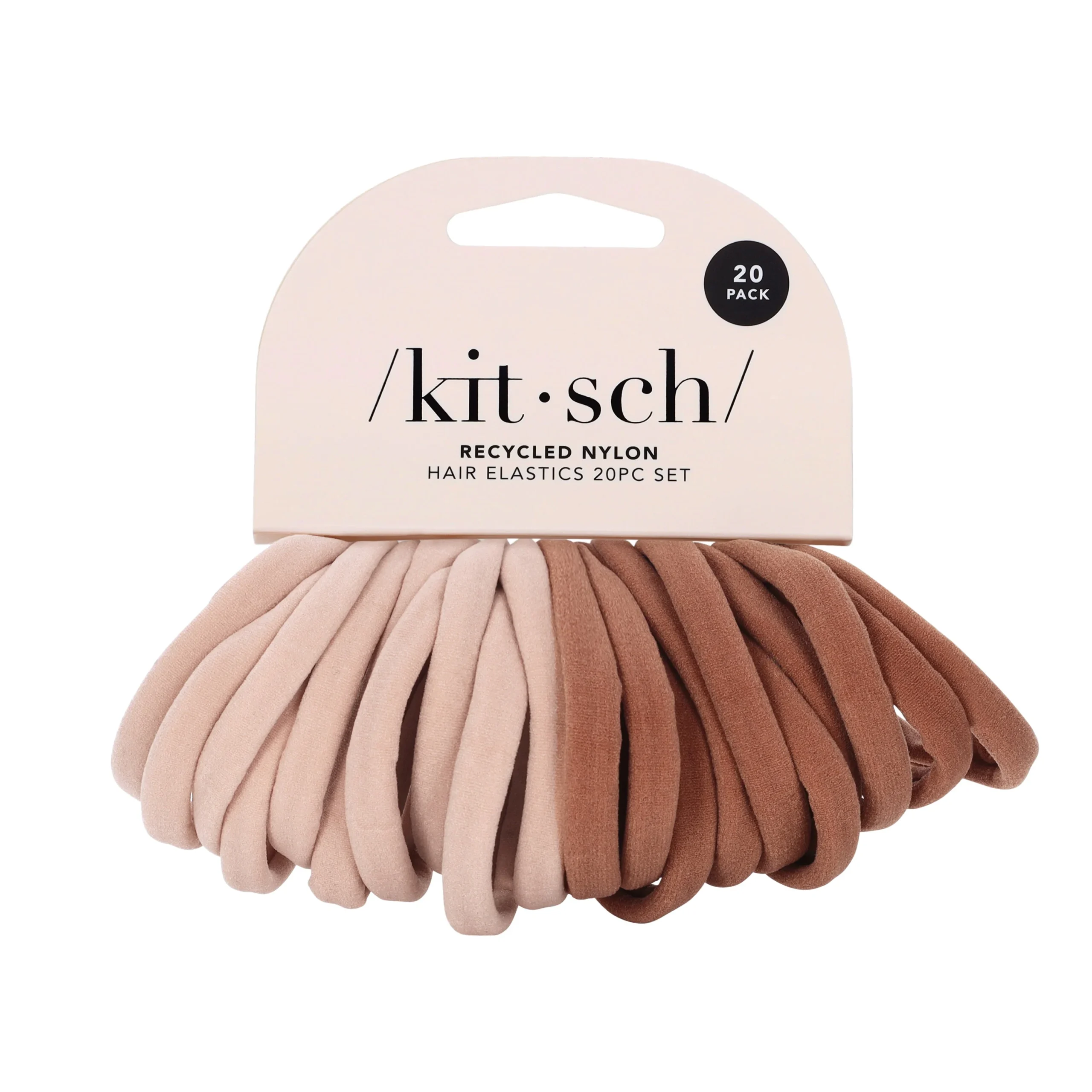 KitschRecycled Nylon Hair Elastics