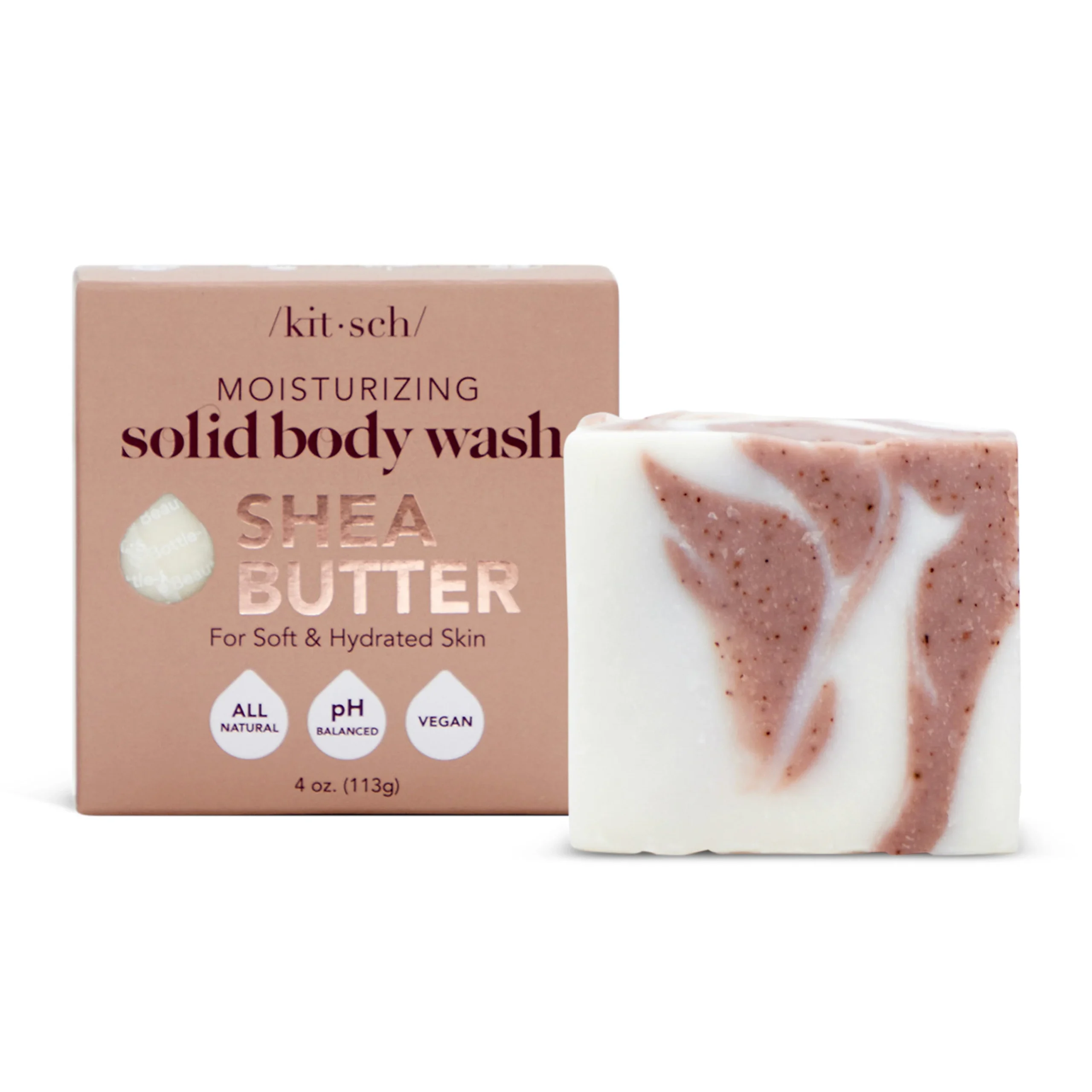KitschShea Butter Moisturizing Solid Body Wash