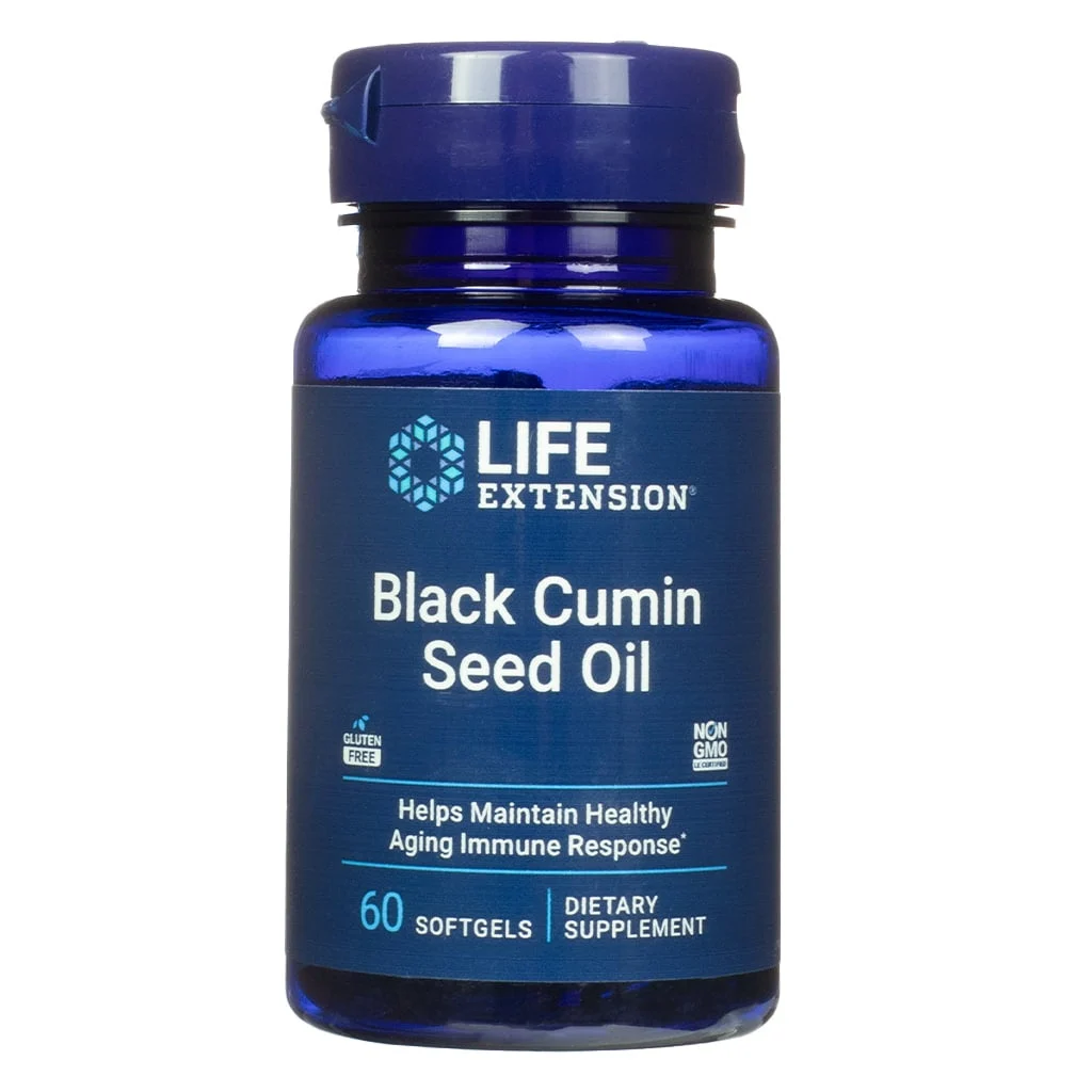 Life Extension Black Cumin Seed Oil Softgels