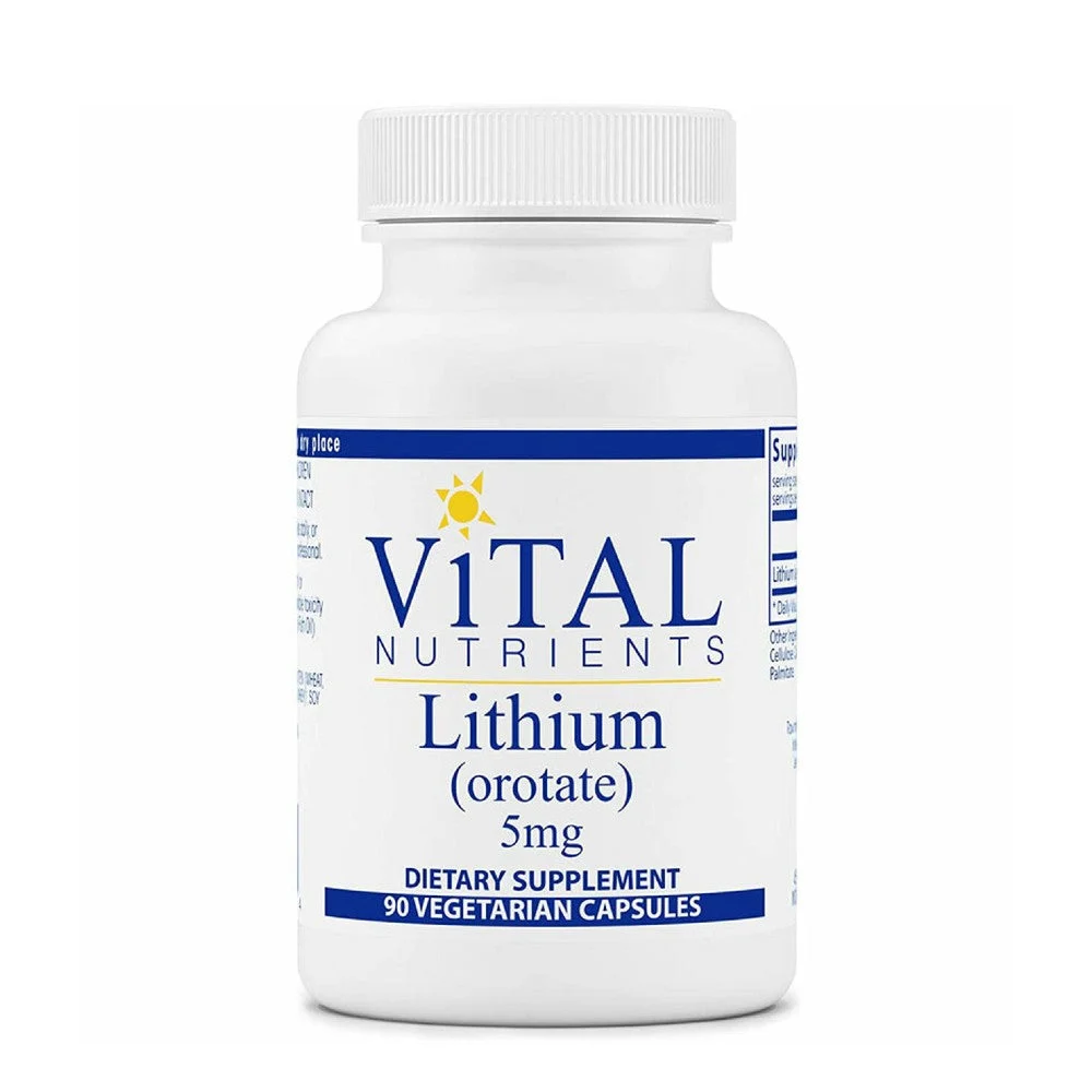 Lithium (orotate) 5 mg