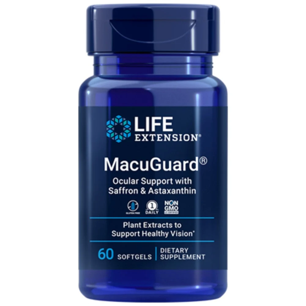 MacuGuard Ocular Support with Saffron & Astaxanthin
