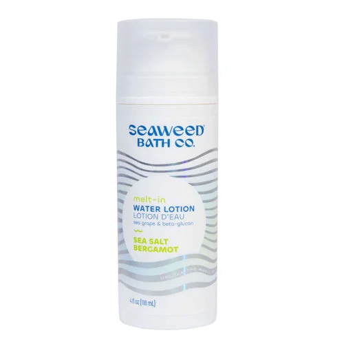 Melt-in Water Lotion Sea Salt Bergamot 4 Oz by Seaweed Bath Co