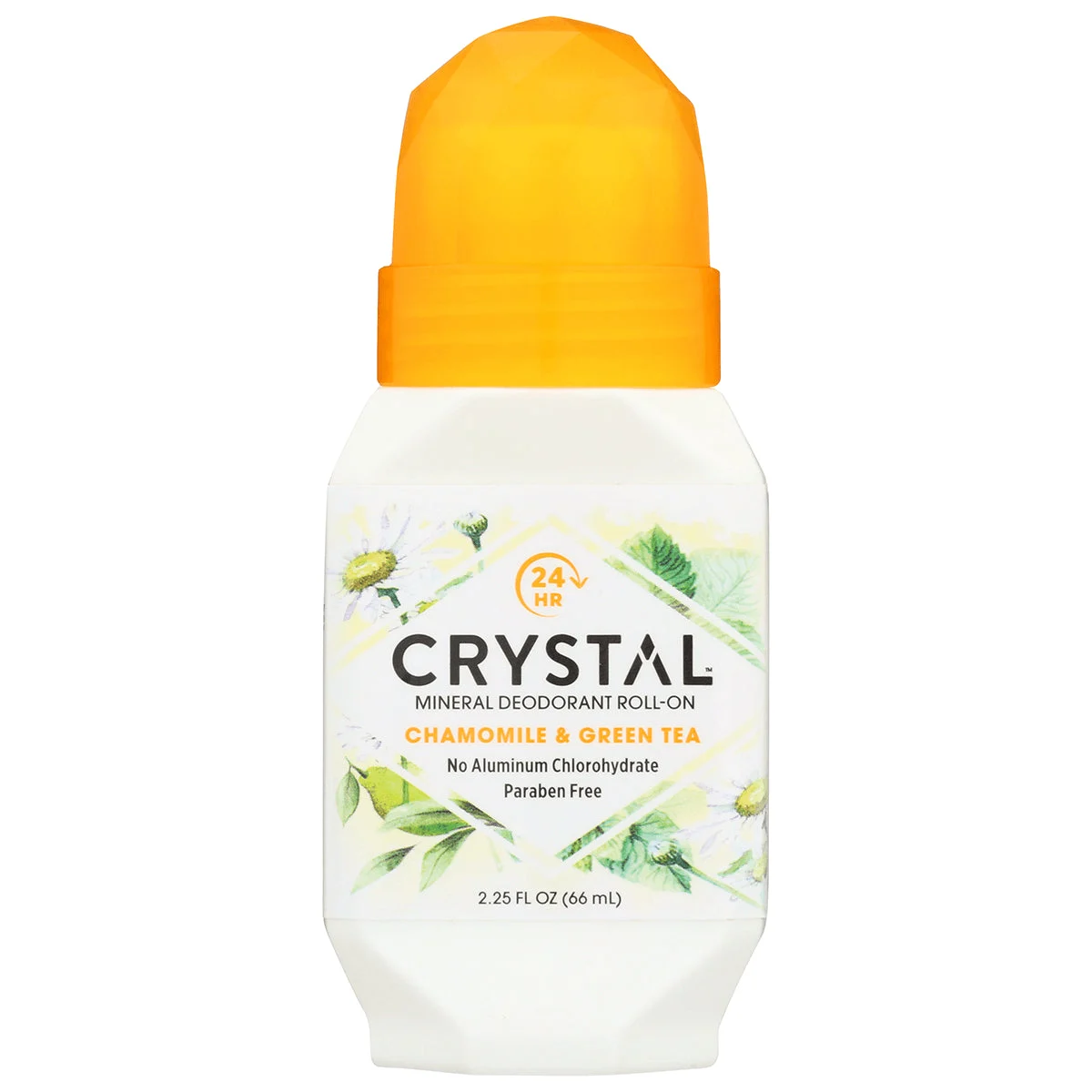 Mineral Deodorant Roll-On - Chamomile & Green Tea