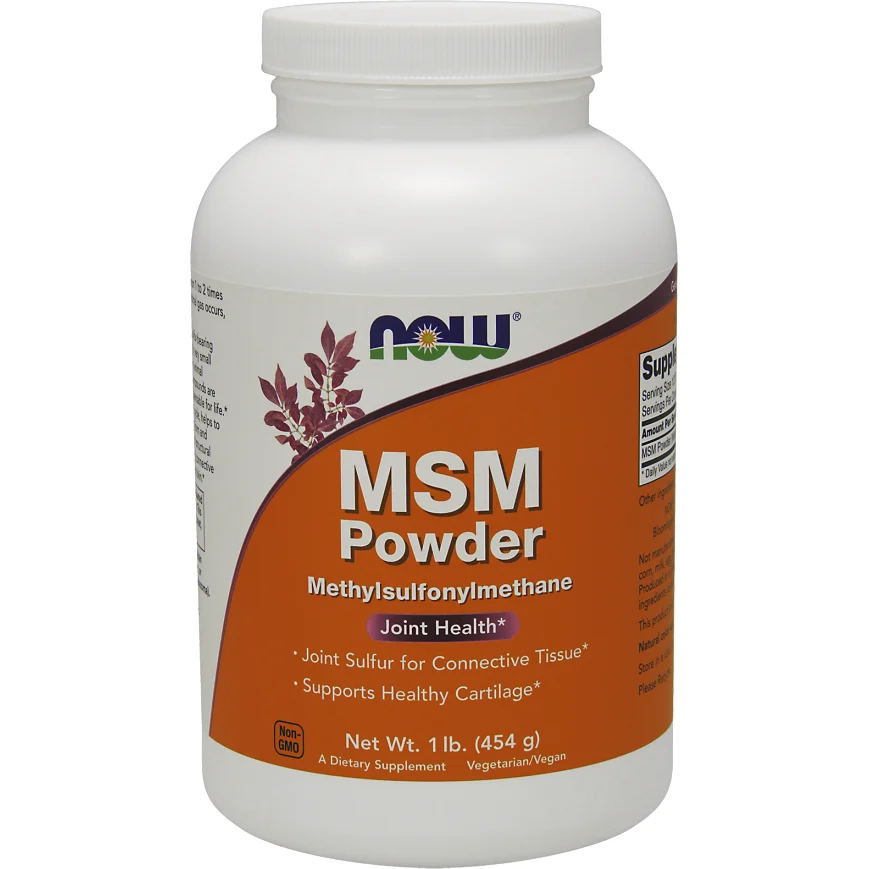 MSM Powder 1 lb by NOW