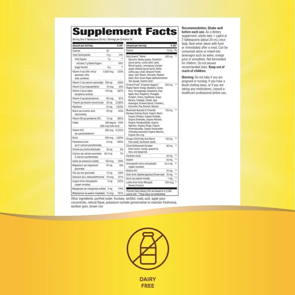 Nature's Way, Alive! Max Potency Complete Liquid Multivitamin, Citrus, 30.4 fl oz