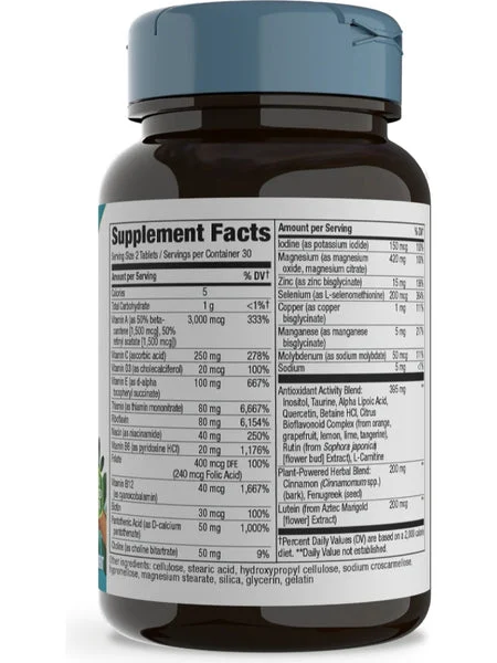 Nature's Way, Completia Diabetic Multi-Vitamin (Iron Free), 60 tablets