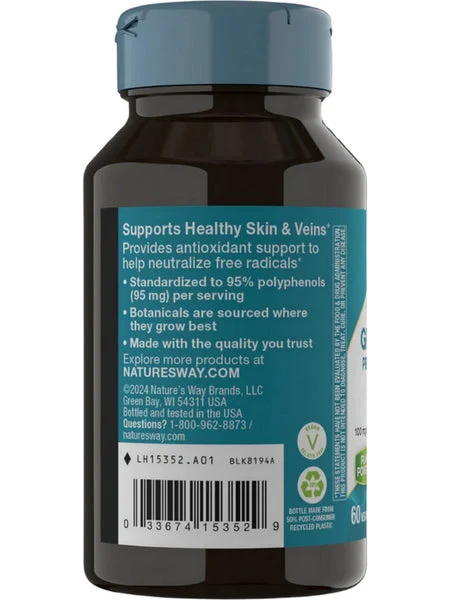 Nature's Way, Grape Seed, 60 vegan capsules
