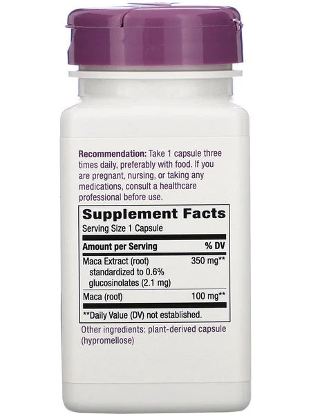 Nature's Way, Maca, 60 vegan capsules