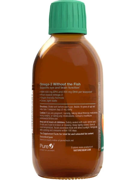 Nature's Way, NutraVege Omega-3, 1,000 mg, Cranberry Orange, 6.8 fl oz