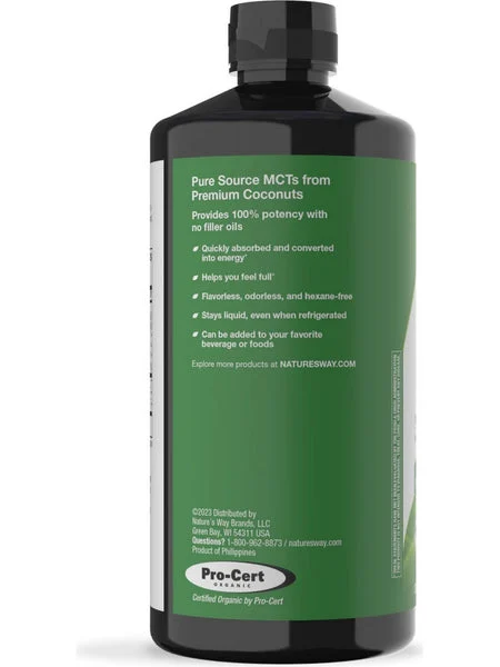 Nature's Way, Organic MCT Oil, 30 fl oz