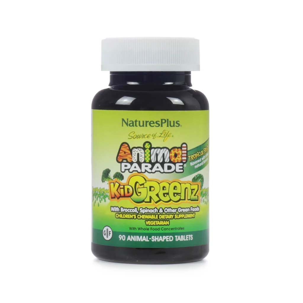 Natures Plus Animal Parade KidGreenz Children's Chewables 90 chewable tablets