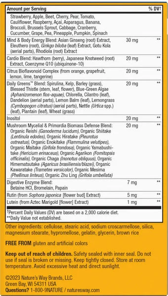 Natures Way, Alive! Once Daily Mens 50+ Ultra Multivitamin, 60 tablets