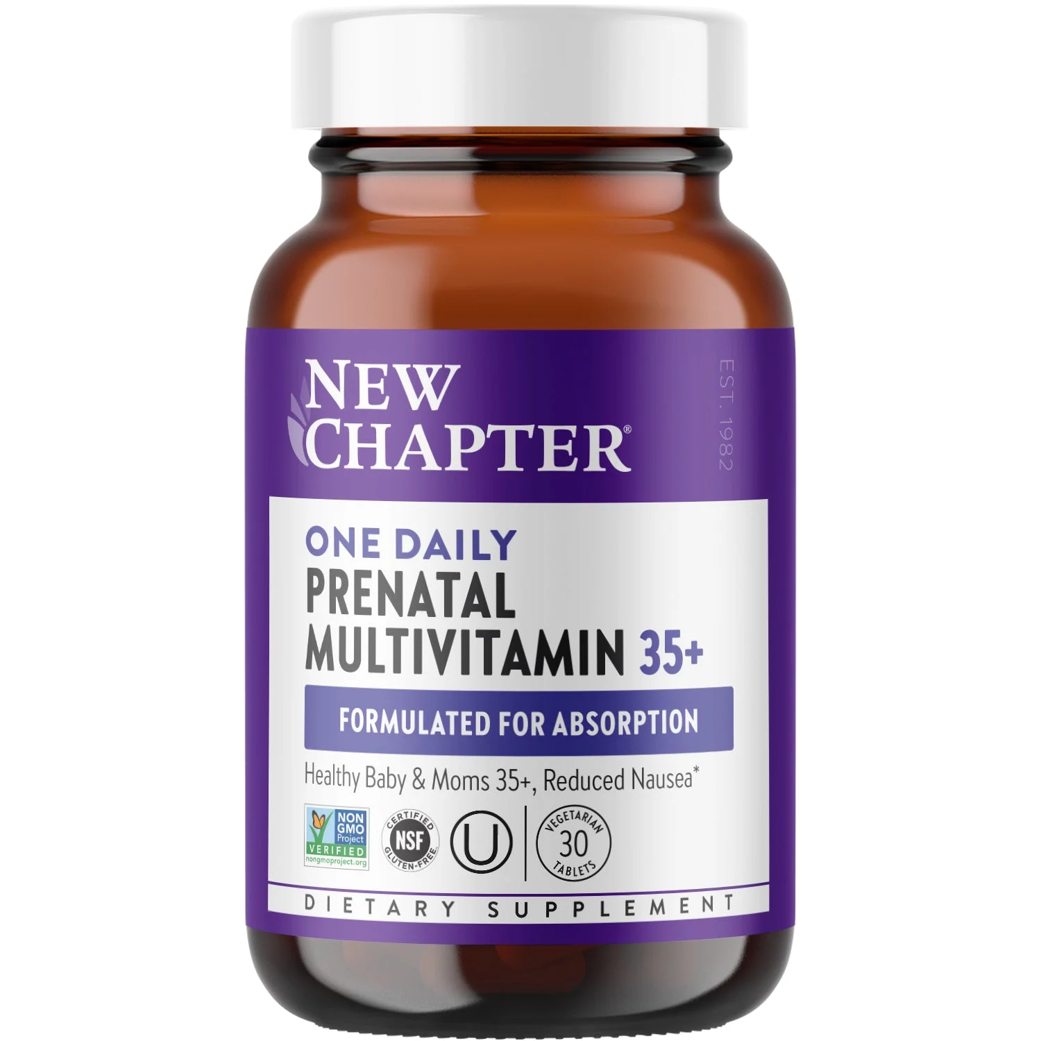 New ChapterOne Daily Prenatal Multivitamin 35+ for Healthy Baby & Mom