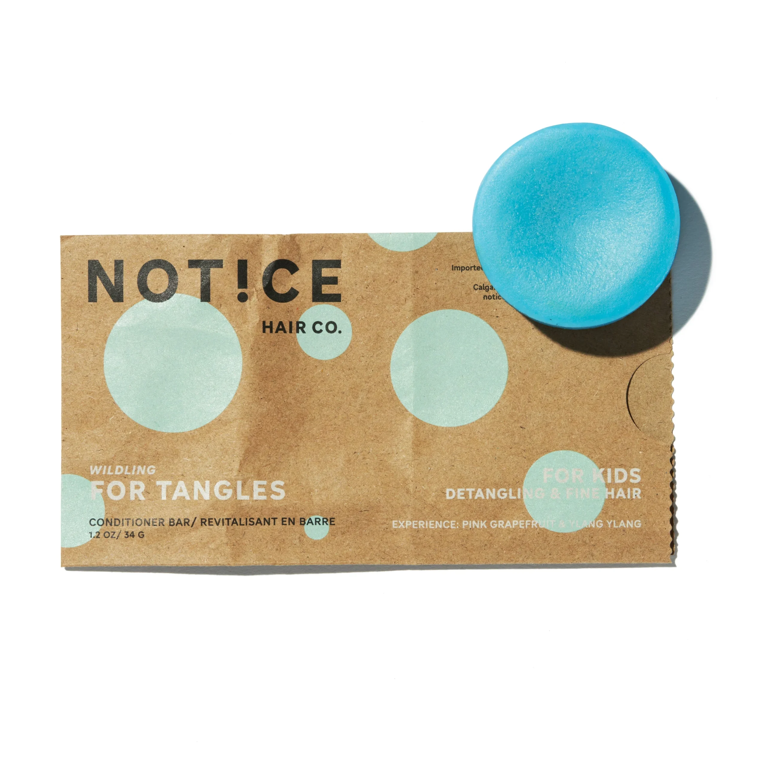 NOTICE Hair CoKids Conditioner Bar - For Tangles