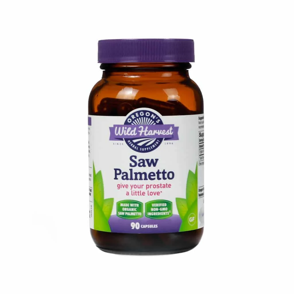 Oregon's Wild Harvest Saw Palmetto - Organic Capsules
