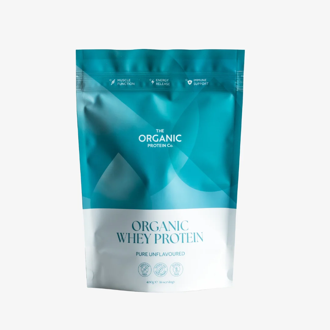 Organic Whey Protein Powder - Pure Unflavoured