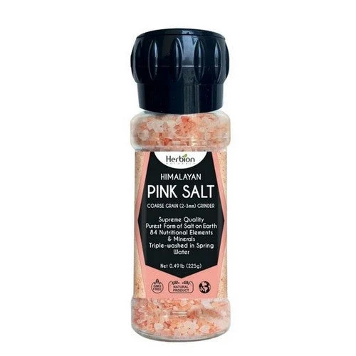 Pink Salt Grinder 0.49 Lb by Herbion