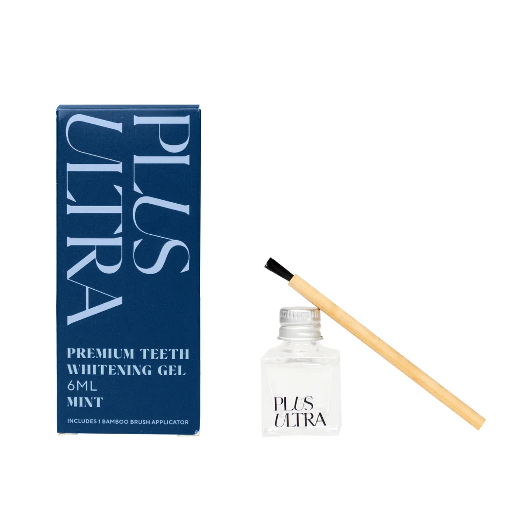 Plus UltraTeeth Whitening Gel + Bamboo Applicator