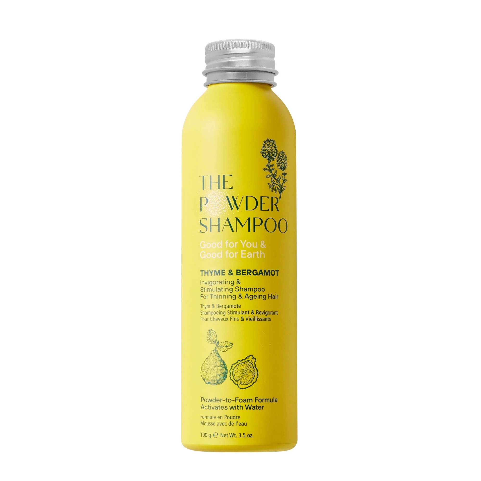 The Powder ShampooInvigorating Powder Shampoo for Thinning & Ageing Hair