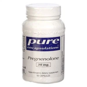 PREGNENOLONE 30 MG. 60 CAPS - Pure Encapsulations