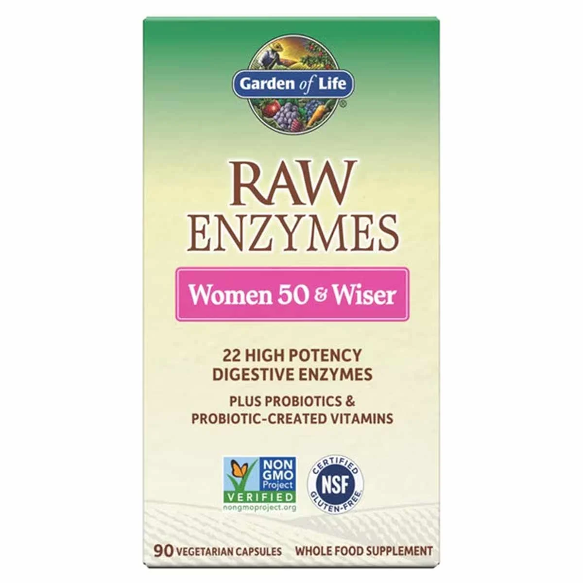 Raw Enzymes Women 50 & Wiser