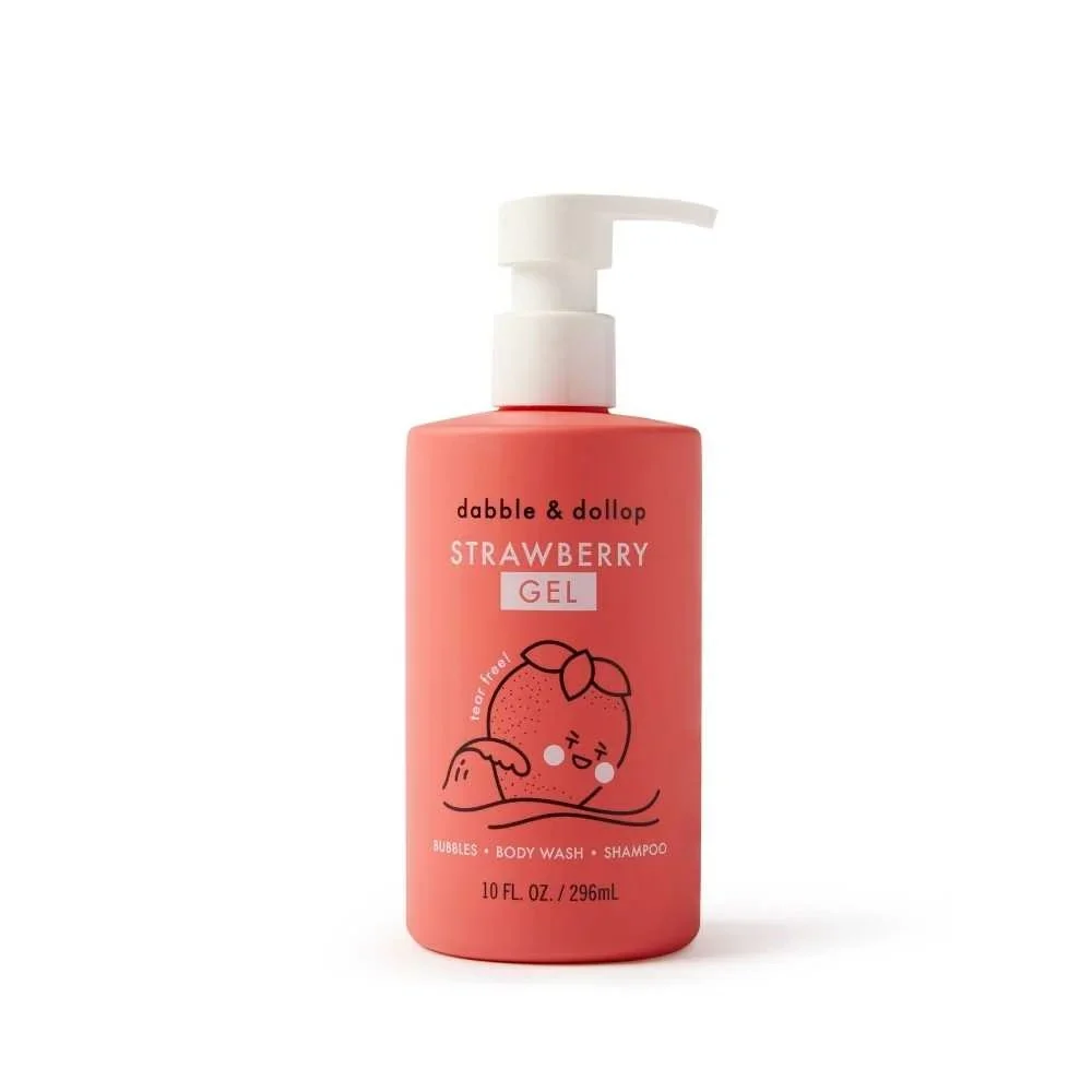 Dabble & Dollop3-in-1 Gel Shampoo, Body Wash & Bubble Bath