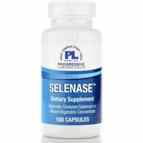 Selenase 100 mcg 100 caps by Progressive Labs