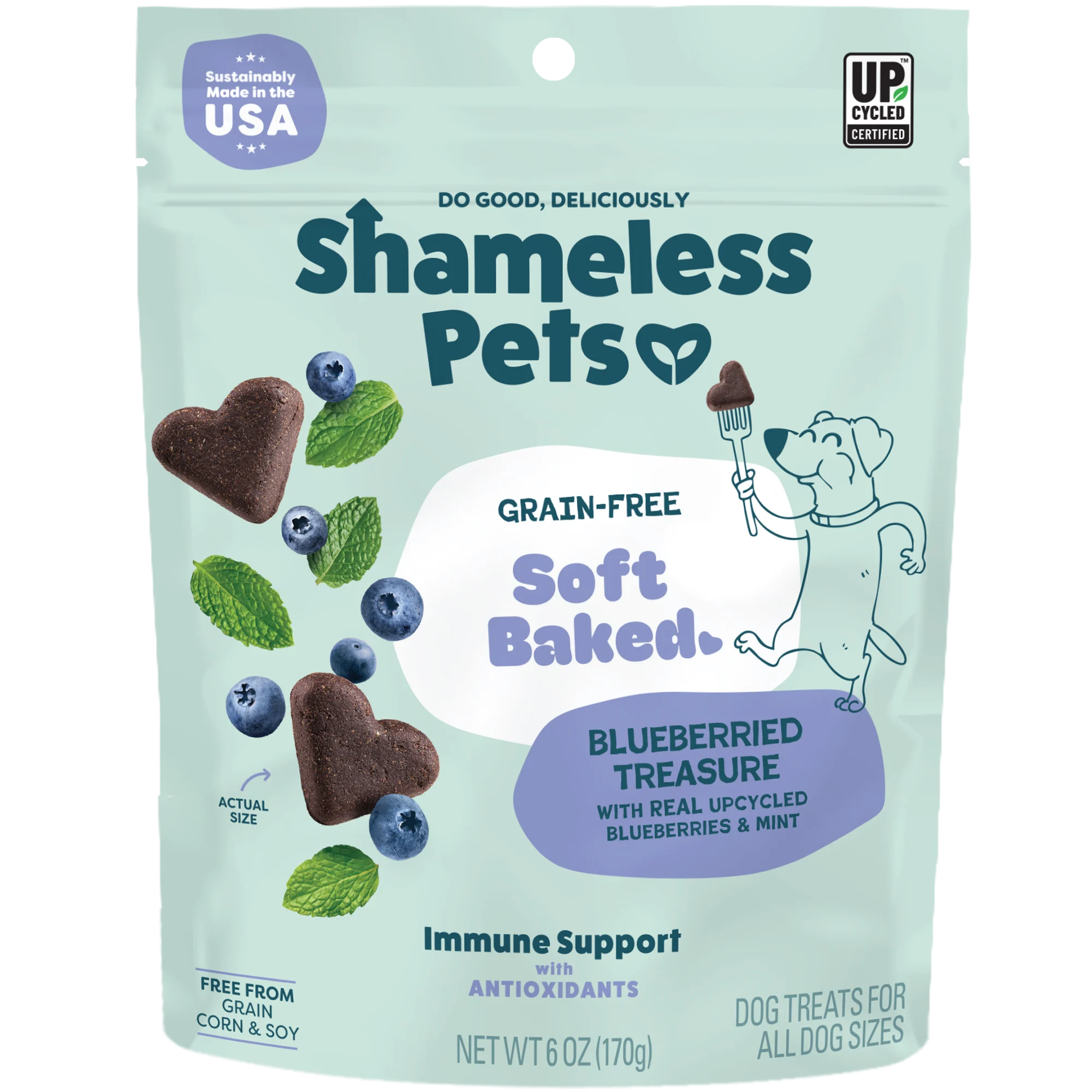 Shameless PetsBlueberried Treasure Soft-Baked Dog Treats
