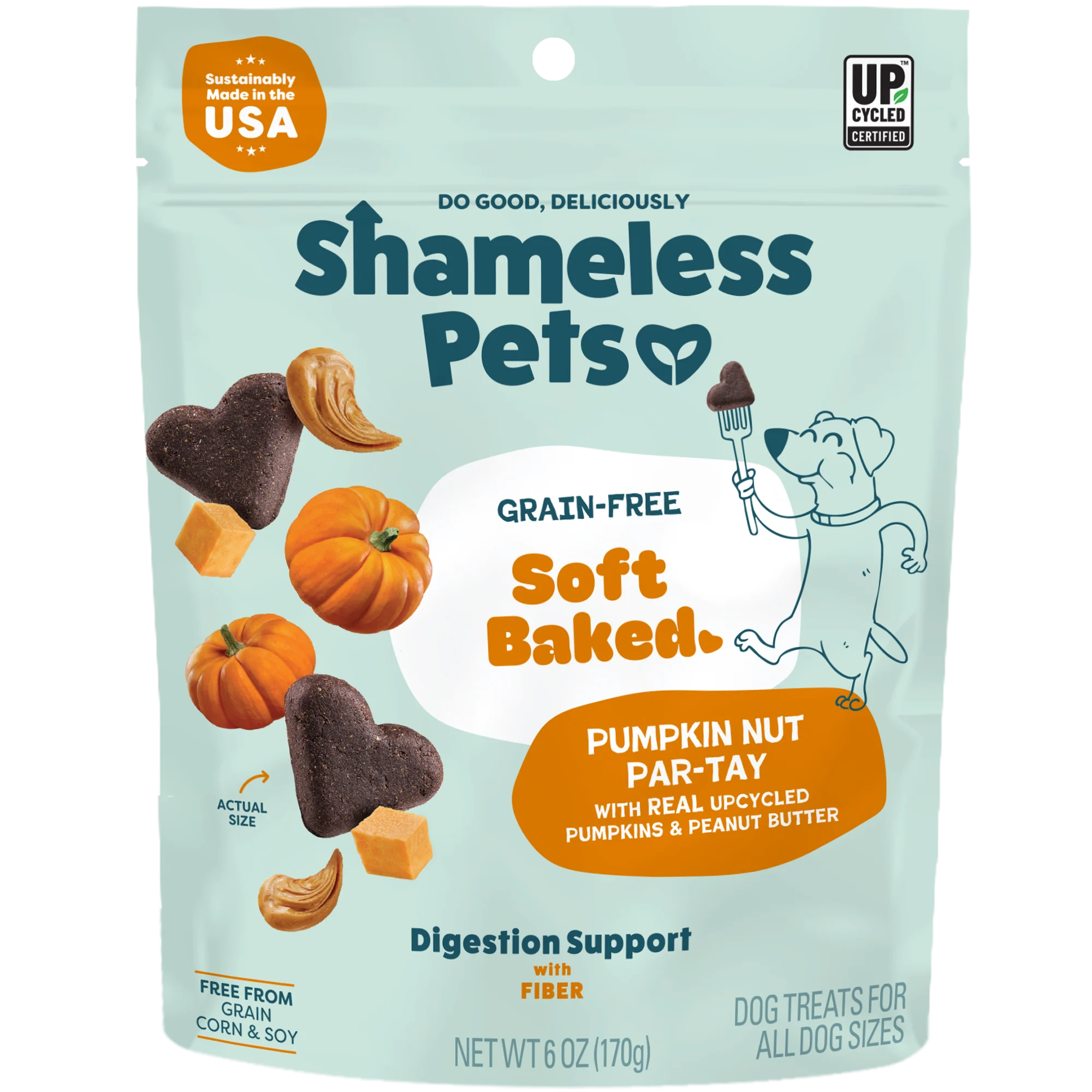 Shameless PetsPumpkin Nut Par-Tay Soft-Baked Dog Treats
