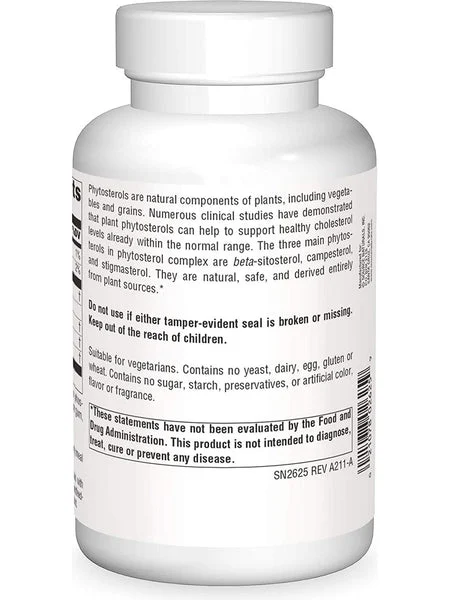 Source Naturals, Beta Sitosterol Mega Strength 375 mg, 240 tablets