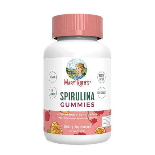 Spirulina Strawberry Lemonade 60 Gummies by MaryRuth's