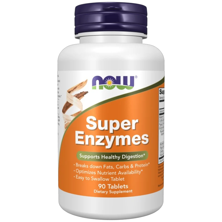 Super Enzymes 90 tabs by NOW