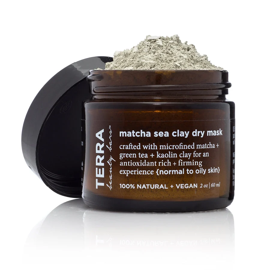 Terra Beauty BarsMatcha Sea Dry Facial Clay Mask