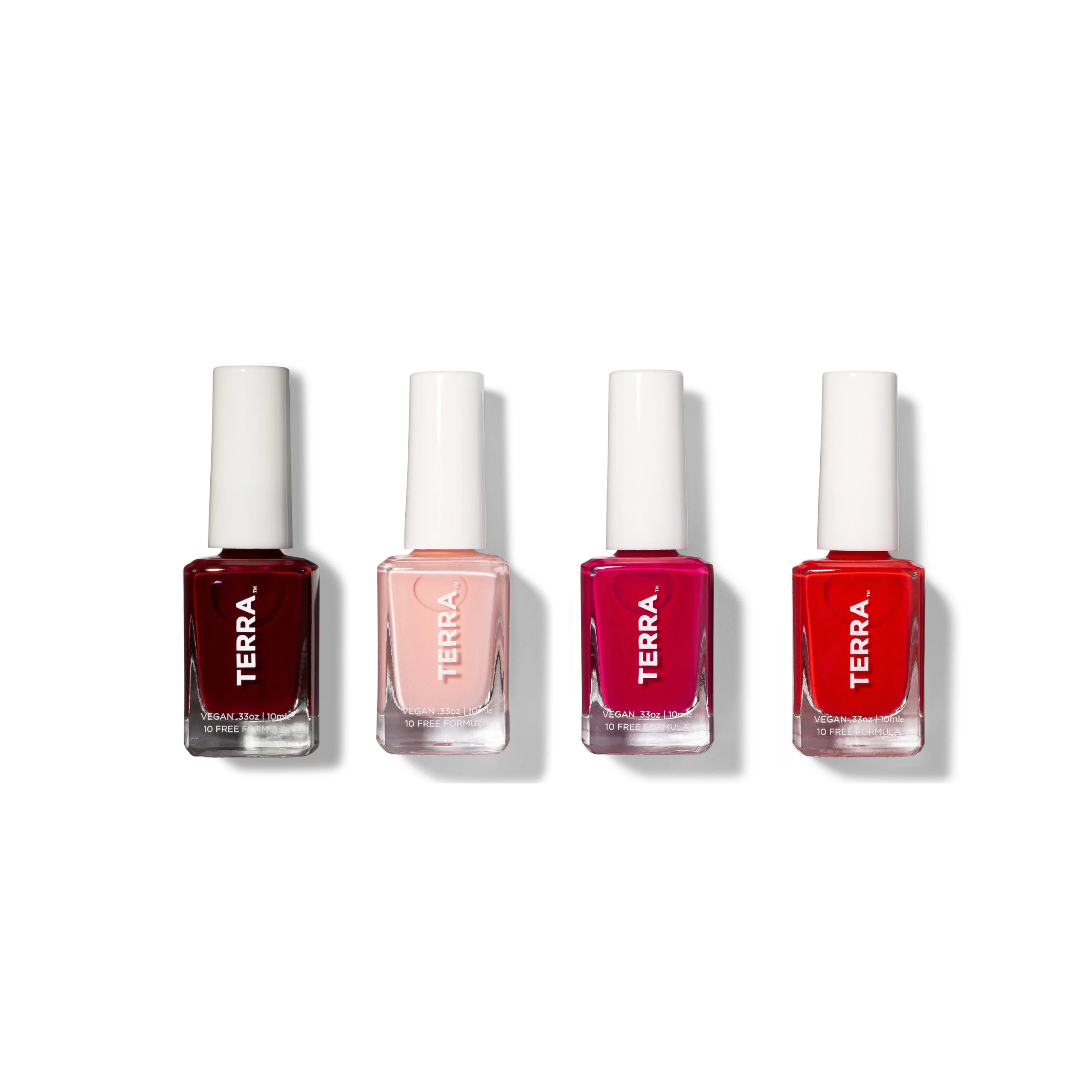 Terra Beauty BarsPink+Red Curated Nail Collection
