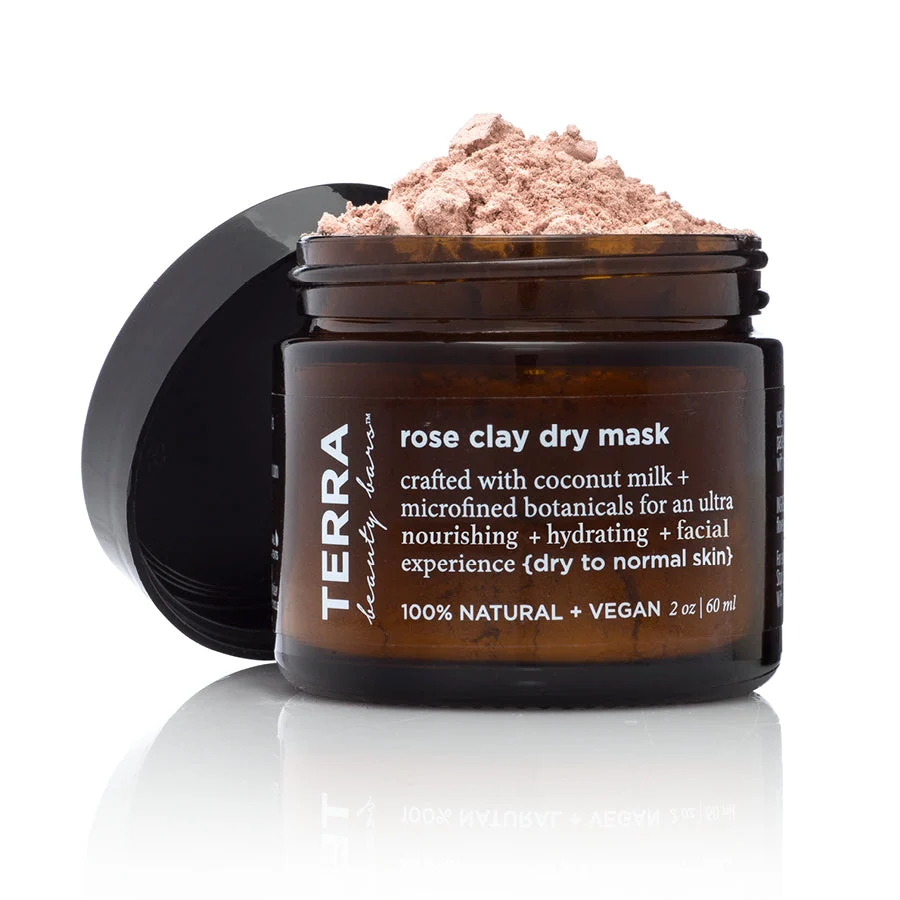 Terra Beauty BarsRose Coconut Dry Facial Clay Mask