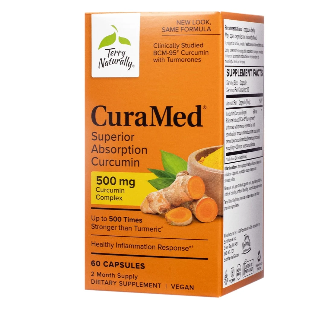 Terry Naturally CuraMed 500mg Capsules