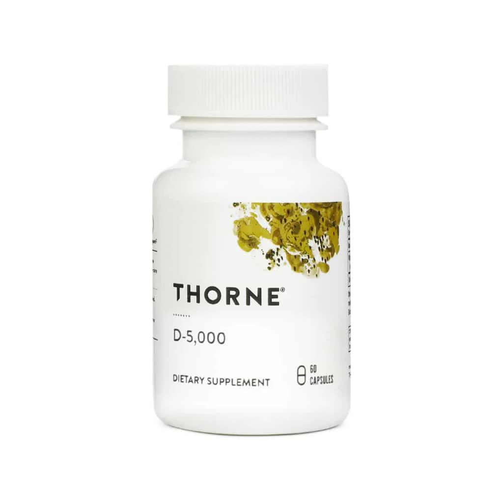 Thorne Research Vitamin D-5,000 NSF Certified Capsules