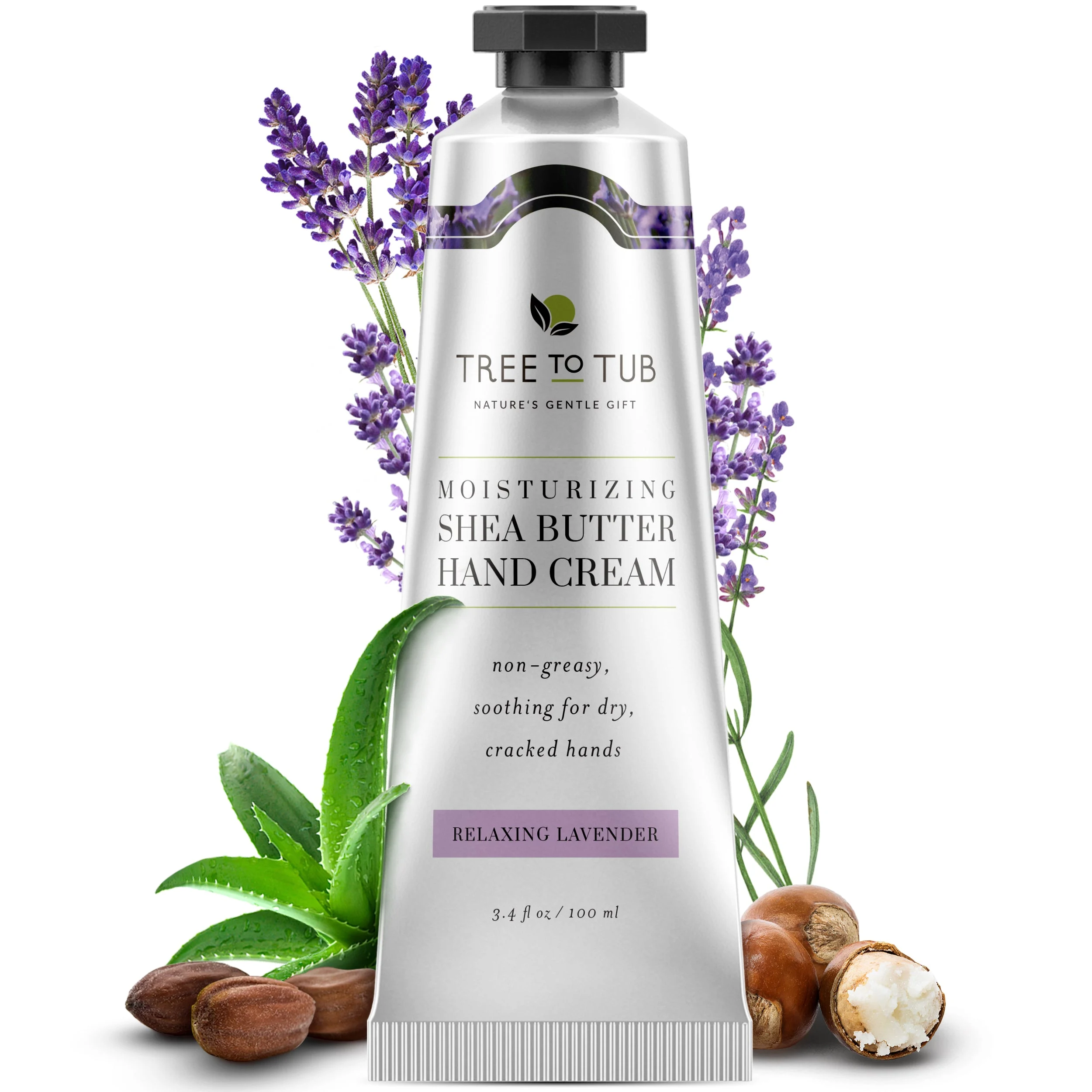 Tree To TubCocoa & Shea Butter Anti-Aging Hand Cream for Dry Hands