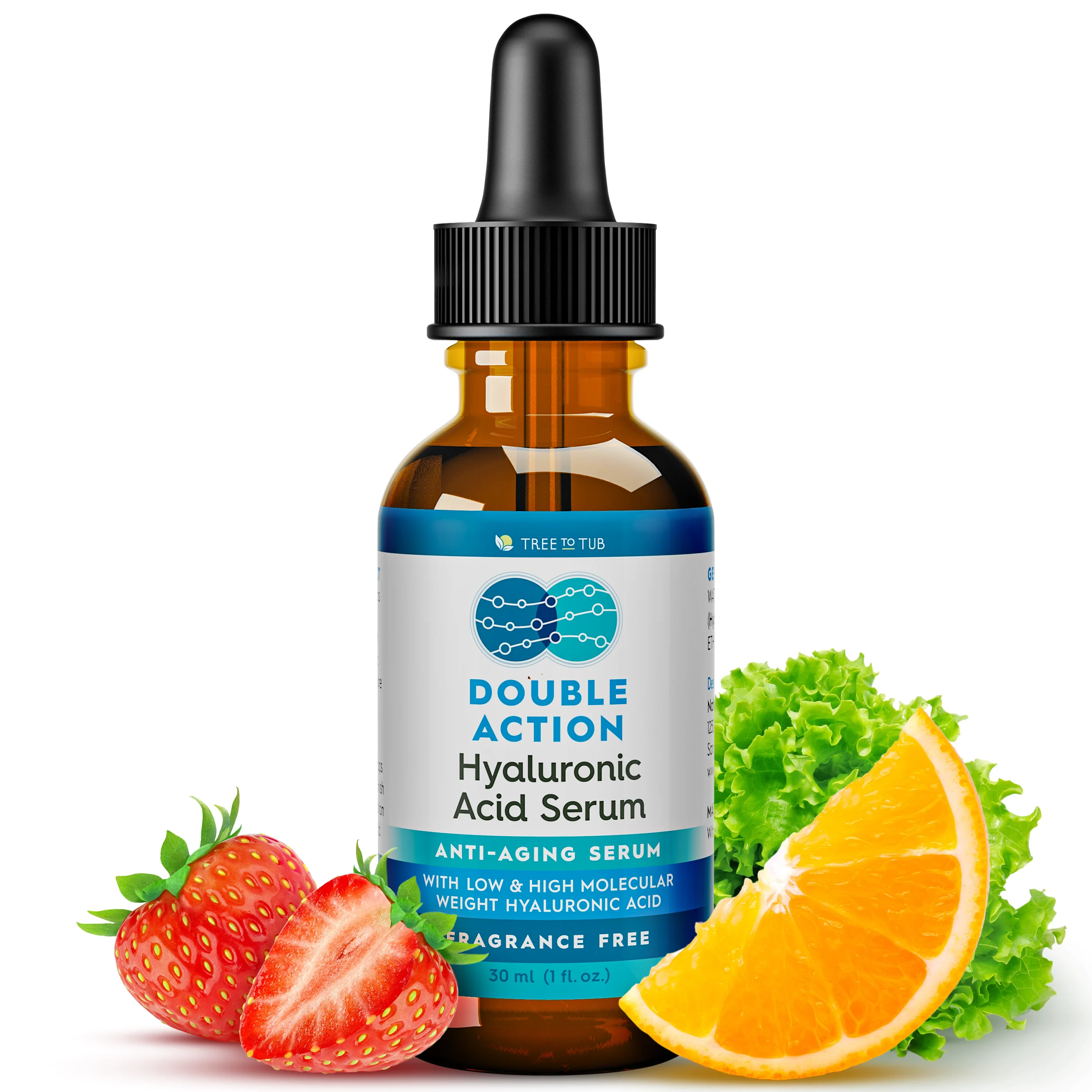 Tree To TubDual Action Deep Hydrating Hyaluronic Acid Serum for Face