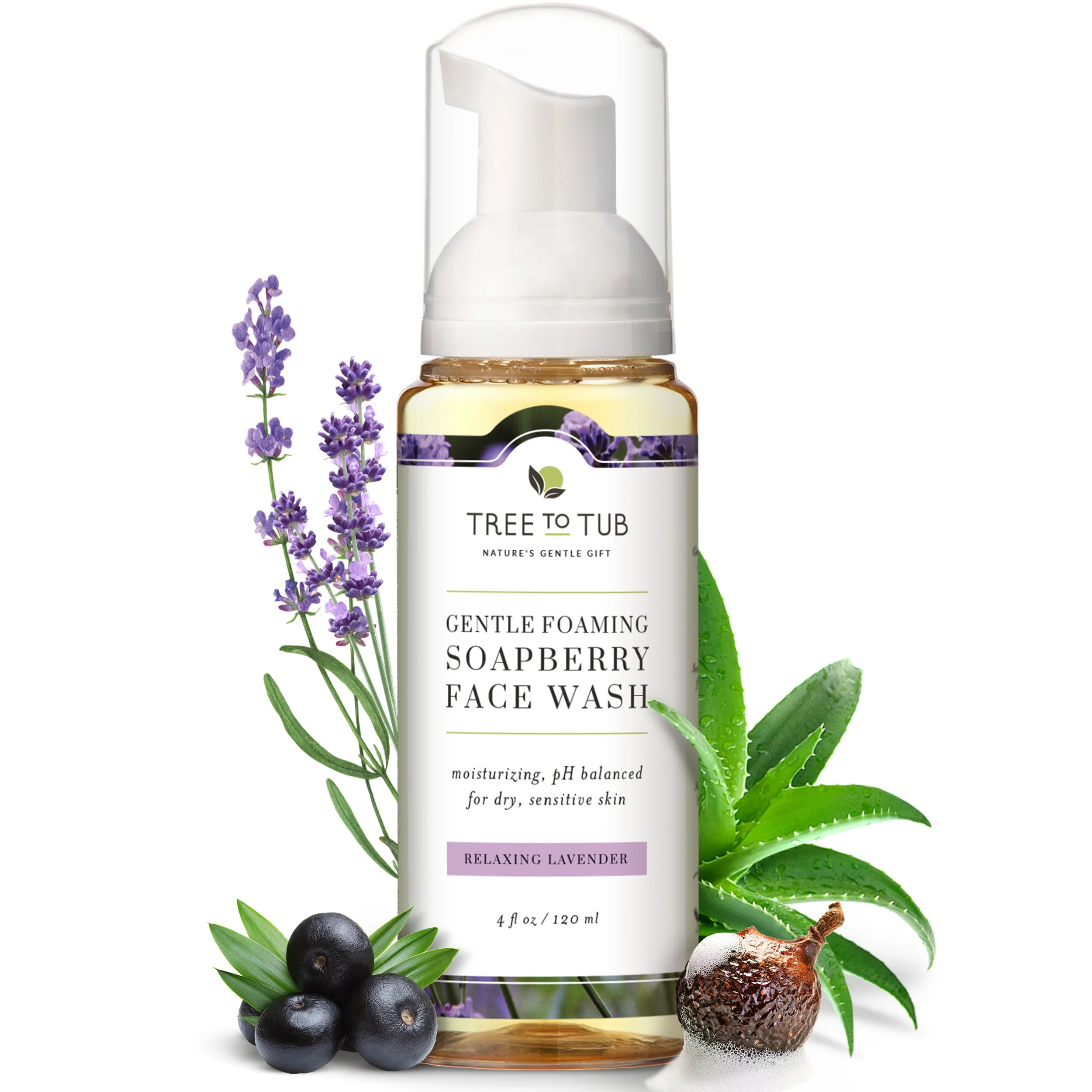 Tree To TubSulfate Free Hydrating Face Wash for Dry Skin
